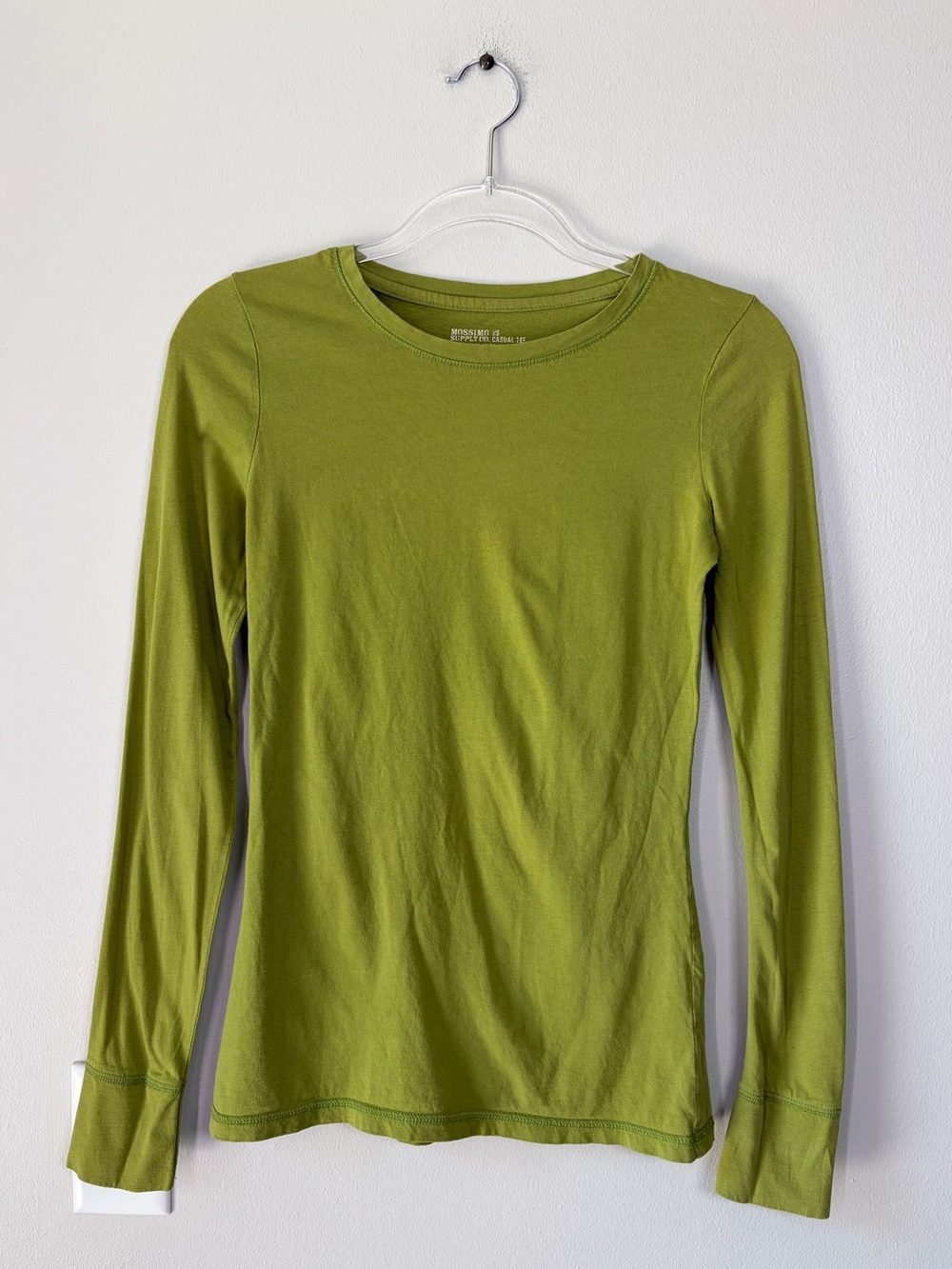 Mossimo Lightweight Long Sleeve Cotton Classic Tee Y2K Basics